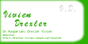 vivien drexler business card